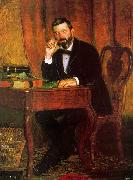 Thomas Eakins Dr Horatio Wood oil painting on canvas
